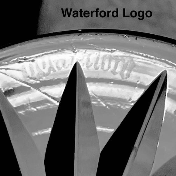 WATERFORD Lismore Water Glass / FINE IRISH CRYSTAL / All Hand Cut / SIGNED - Picture 8 of 11